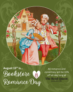 Old fashioned Romantic Couple on green background