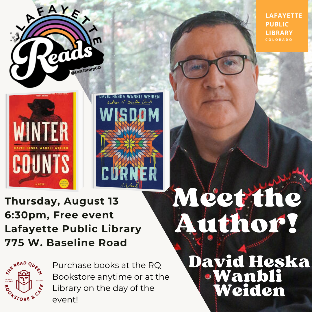 Author Visit: David Heska Wanbli Weiden